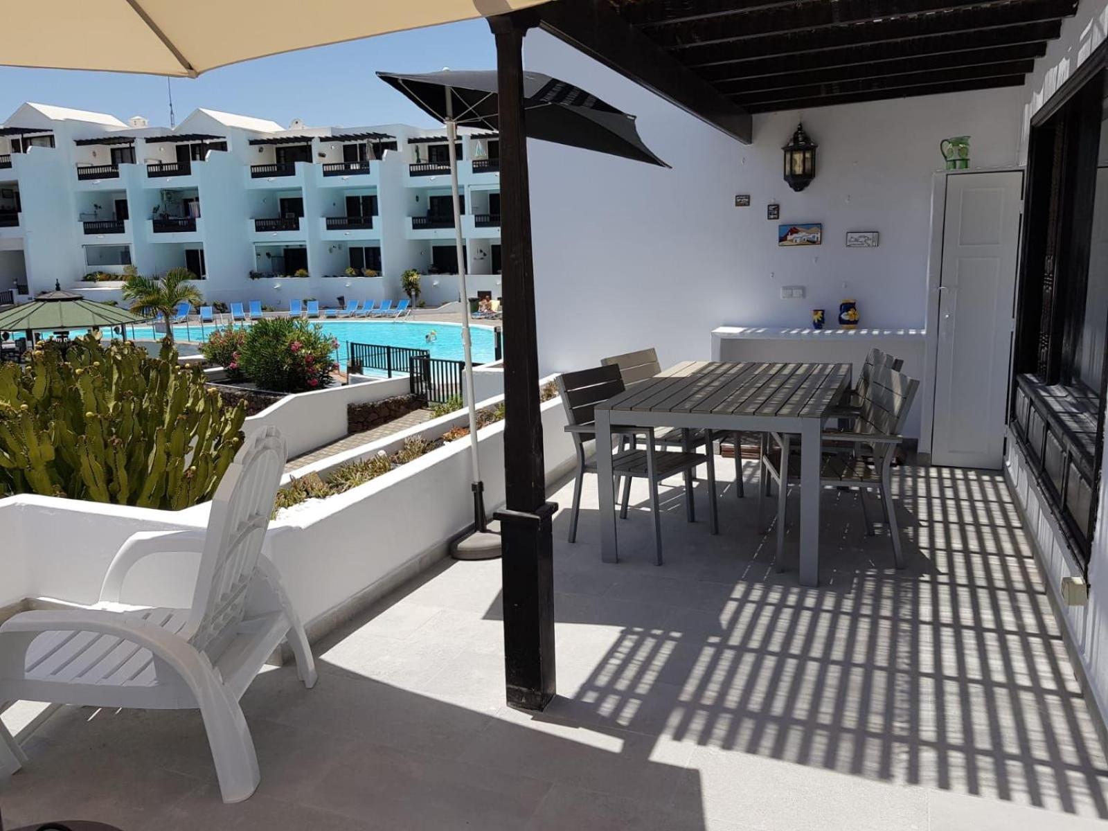 Апартаменти Playa Bastian 2 Habs 2 Banos Y Super Terraza Коста-Тегісе Екстер'єр фото
